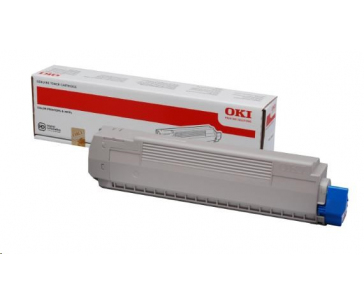 OKI toner do MC851/861<>br>  <b>Kapacita:</b> 7 300 str. při 5% krytí.