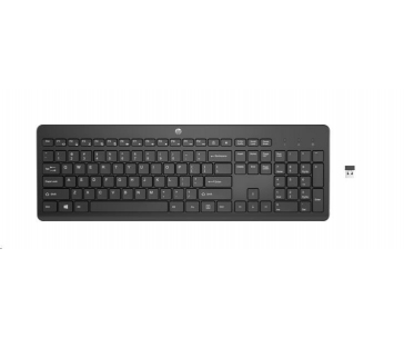 HP 230 Wireless Keyboard  - bezdrátová klávesnice CZ/SK lokalizace