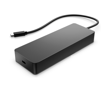 HP dock -  Universal USB-C Multiport Hub (2x USB-A 3.2, 1xUSB-C, 1xHDMI 2.0, 1xDP 1.2, USB-C 65W, RJ45, bez zdroje