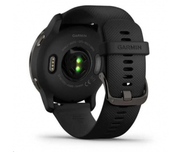 Garmin GPS sportovní hodinky Venu2 Slate/Black Band, EU