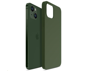 3mk Hardy Silicone MagCase pro Apple iPhone 15, Alphine Green