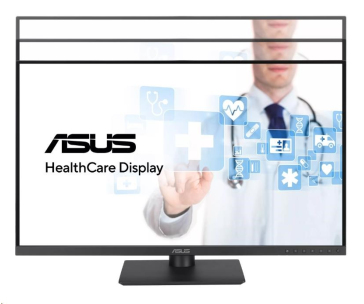 ASUS LCD 24" HA2441A HealthCare Monitor 2560 x 1440  DICOM Preset Auto Calibration  USB-C HDMI  DisplayPort Daisy-chain