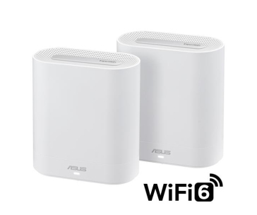 ASUS ExpertWiFi EBM68 AX7800 Tri-band Mesh WiFi 6 System (2-pack)