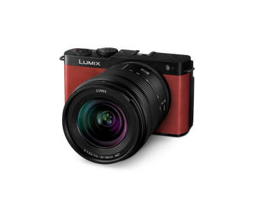 Panasonic Lumix DC-S9 + S-R2060E - karmínově červená