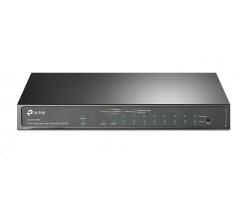 TP-Link CCTV Easy Smart switch TL-SG1210MPE (8xGbE, 1xGbE uplink, 1xGbE/SFP combo uplink, 8xPoE+, 123W, fanless)