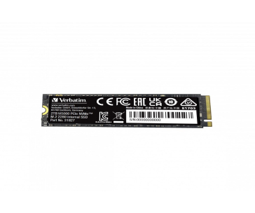 VERBATIM SSD Vi5000 Internal PCIe NVMe M.2 SSD 2TB , W 4300/ R 5000 MB/s