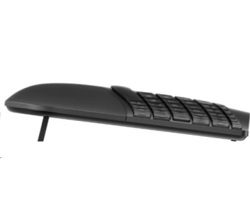 HP 960 Black Ergonomic Wireless Keyboard - bezdrátová ergonomická klávesnice CZ/SK