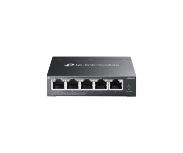 TP-Link OMADA switch ES205GP (5xGbE,4xPoE+,65W, fanless)