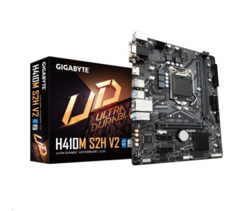 BAZAR - GIGABYTE MB Sc LGA1200 H410M S2H V2, Intel H470, 2xDDR4, 1xHDMI, 1xDVI, VGA, mATX- po opravě (bez přísl.)