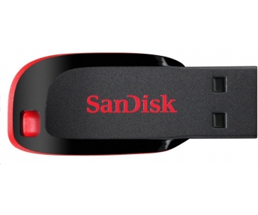 SanDisk Flash Disk 16GB Cruzer Blade, USB 2.0, černá