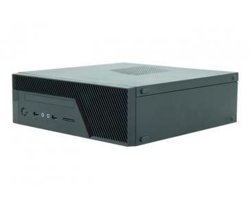 CHIEFTEC skříň Uni Series/mini ITX, BU-12B, Black, zdroj GPF-300P (300W 80+ Bronze)