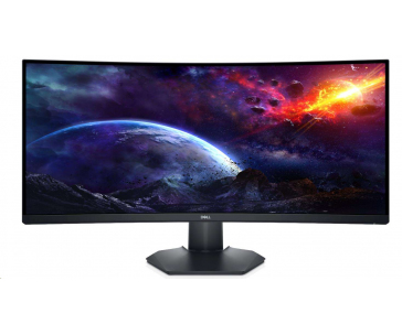 DELL LCD S3422DWG - Curved Gaming Monitor - 34"/86.4cm/WQHD/3440x1440/144Hz/VESA/Speaker/HDMI/DP/USB/3YNBD (210-AZZE)