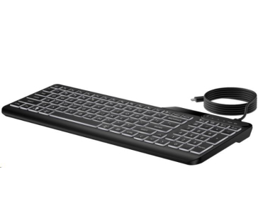 HP 405 Multi-Device Wired Backlit Keyboard CZ/SK