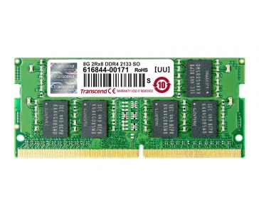 TRANSCEND SODIMM DDR4 8GB 2133MHz 2Rx8 CL15 Retail