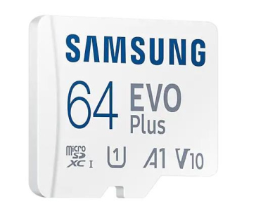 Samsung micro SDXC karta 64GB EVO Plus + SD adaptér