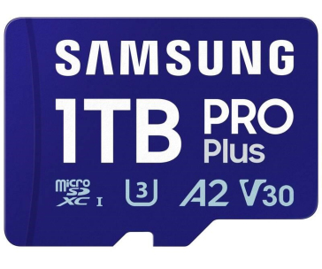 Samsung micro SDXC karta 1TB PRO Plus + USB adaptér