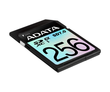 ADATA SDXC karta 256GB Express, PCIe Gen3, UHS-I, C10, V30, (R:800/W:700 MB/s)