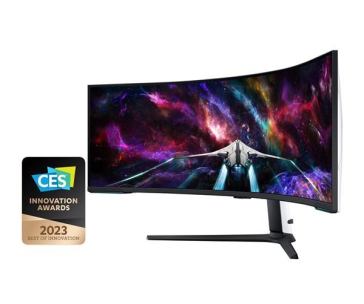 SAMSUNG MT LED LCD Gaming Monitor 57" Odyssey Neo G9, Quantum Matrix Tech. (mini LED), Dual UHD - Prohnutý 1000R, 240Hz