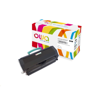 OWA Armor toner pro LEXMARK E260, 360, 460, 462, X463, 464, 466, 3500 Stran, E260A11E, černá/black