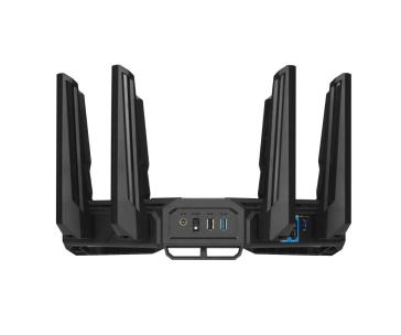 ASUS Herní Router ROG Rapture GT-BE19000, 3-pásmový WiFi7 Router, 2x WAN, 4x LAN, AiMesh