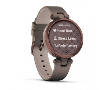 Garmin hodinky Lily Classic Dark Bronze/Paloma Leather Band