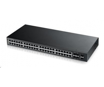 Zyxel GS1920-48v2 50-port Gigabit WebManaged Switch, 44x gigabit RJ45, 4x gigabit RJ45/SFP, 2x SFP