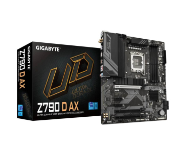 GIGABYTE MB Sc LGA1700 Z790 D AX, Intel Z790, 4xDDR5, 1xDP, 1xHDMI, WI-FI