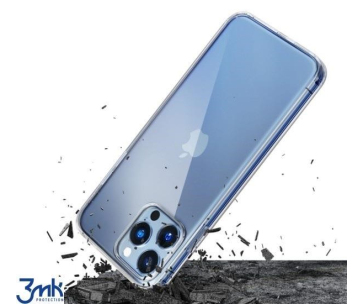 3mk Clear Case pro Apple iPhone 14 Plus, čirá