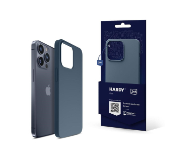 3mk Hardy Silicone MagCase pro Apple iPhone 15 Pro Max, Royal Blue