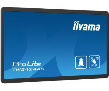 iiyama ProLite TW2424AS-B1, Projected Capacitive, 10 TP, Full HD, USB, USB-C, Ethernet, Android, black