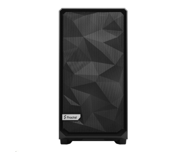 FRACTAL DESIGN skříň Meshify 2 Black Solid, USB 3.1 Type-C, 2x USB 3.0, bez zdroje, E-ATX