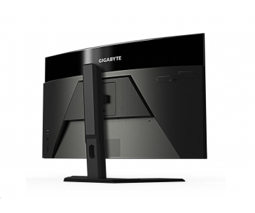 GIGABYTE LCD - 31.5" Gaming monitor M32QC, Prohnutý VA1500R, 2560 x 1440 QHD, 165Hz, 3000:1, 350cd/m2, 1ms, 2xHDMI, 1xDP