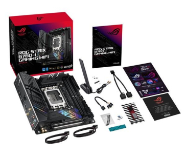 ASUS MB Sc LGA1700 ROG STRIX B760-I GAMING WIFI, Intel B760, 2xDDR5, 1xDP, 1xHDMI, WI-FI, mini-ITX