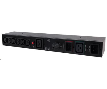 CyberPower Manual Bypass Switch PDU, 16A, (6)C13, (1)C19, (1) IEC-C20, (1) IEC-C19, (2) IEC-C20