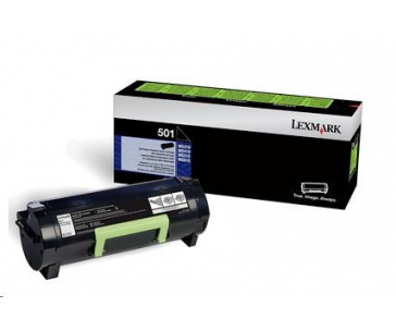 LEXMARK černý toner 502X pro: MS410d/MS410dn/MS415dn/MS510dn/MS510dtn z programu Lexmark Return (10k)