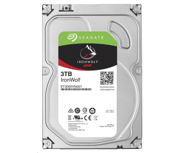 BAZAR - SEAGATE HDD IRONWOLF (NAS) 3TB SATAIII/600, 5900rpm, 64MB cache, recertified