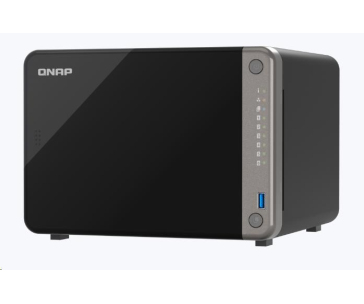 QNAP TS-AI642-8G (2x4C/Cortex-A76/2,2GHz/Cortex-A55/1,8GHz/8GBRAM/6xSATA/2xGbE/1x2,5GbE/2xUSB2.0/2xUSB3.2/1xPCIe/2xHDMI)