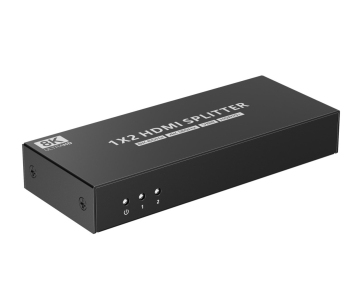 PremiumCord HDMI 2.1 splitter 1-2 porty, 8K@60hz, 4K@120Hz, 1080p, HDR+