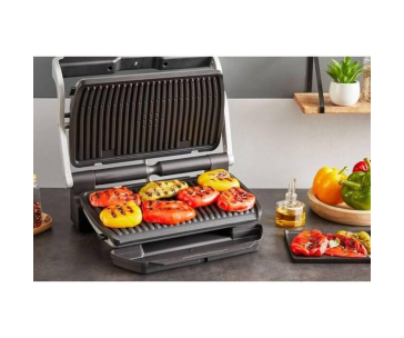 Tefal OptiGrill+ XL GC728D10 inteligentní gril, 9 programů, ukazatel propečení, měření tloušťky, odkapávací nádoba