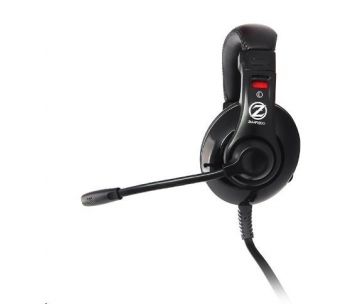 Zalman headset ZM-HPS200 / herní / náhlavní / drátový / 40mm měniče / 2x 3,5mm jack