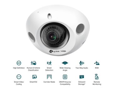 TP-Link VIGI C230I Mini(2.8mm), 3MP, Dome, PoE, IR 30m