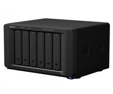 Synology DS1621+ DiskStation (4C/Ryzen V1500B/2,2GHz/4GBRAM/6xSATA/2xM.2/3xUSB3.2/2xeSATA/4xGbE/1xPCIe)