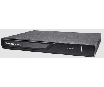 Vivotek NVR ND9323P, 8 kanálů, 8xPoE(max.120W), 2xHDD, H.265, 2x USB, DI/DO, 1xHDMI, Cloud