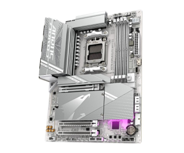 GIGABYTE MB Sc AM5 X870 A ELITE WF7 ICE, AMD X870, 4xDDR5, 2xHDMI, 2xThunderbolt, WiFi