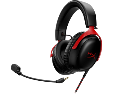 HyperX Cloud III BLK/RED GAM HEADSET - Sluchátka k PC