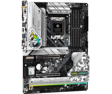 ASRock MB Sc LGA1700 Z790 STEEL LEGEND WIFI, Intel Z790, 4xDDR5, 1xDP, 1xHDMI, WI-FI