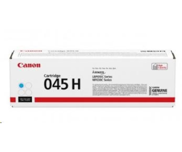 Canon TONER  CRG-045H C azurový pro i-SENSYS LBP611Cn, LBP613Cdw, MF631Cn, MF633Cdw, MF635Cx (2200 str.)