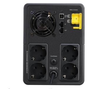 APC Back-UPS 2200VA, 230V, AVR, Schuko Sockets (1200W) - Poškozený obal - BAZAR