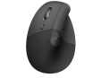 BAZAR - Logitech Lift Left Vertikální ergonomická myš pro leváky, graphite/ black - rozbaleno