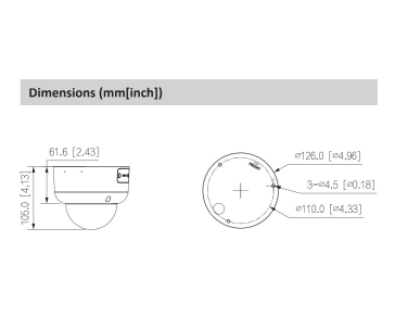 Dahua IPC-HDBW5449R1-ZE-LED-2712, IP kamera, 4Mpx, 1/1,8" CMOS, objektiv 2,7-12 mm, IR<40, IP67, IK10